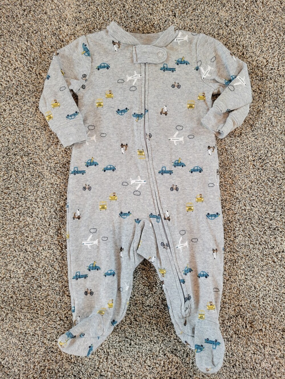 Baby boys size 3-6 months romper